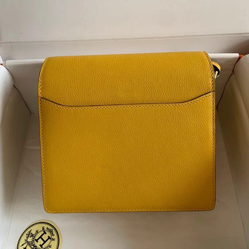 エルメス ルリ ミニバッグ ロウリス ゴールド/シルバー金具