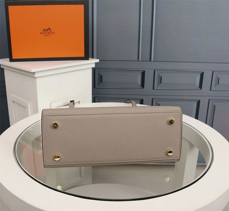 エルメス ケリー 28 エトゥープ 偽物 ハンドバッグhe26006