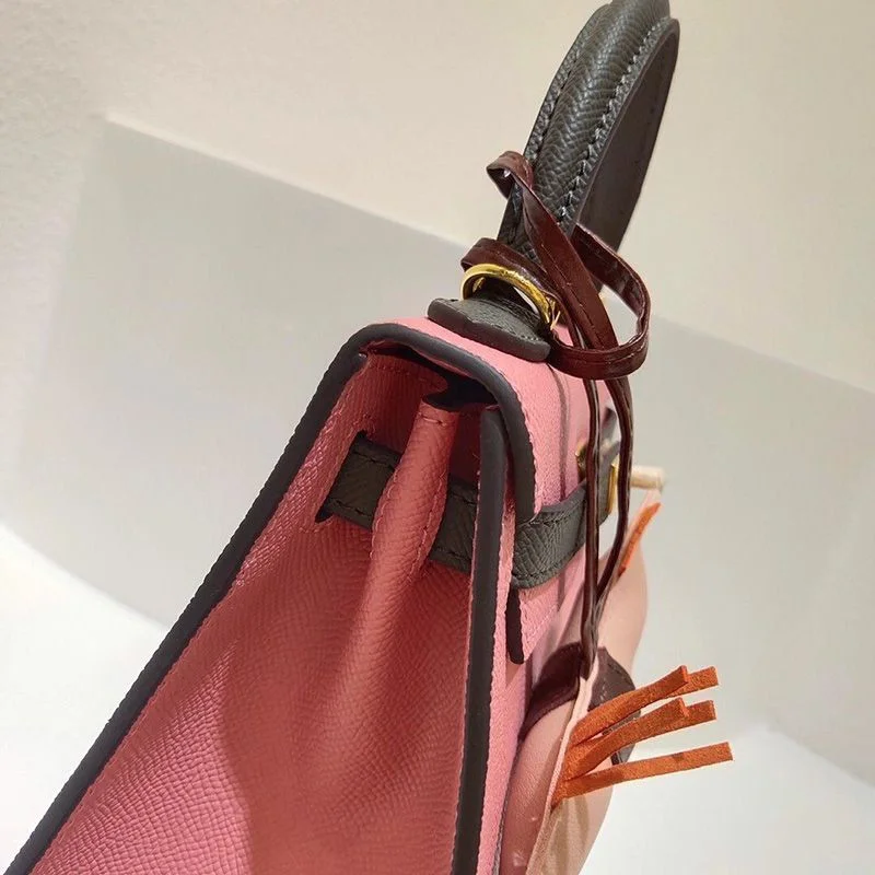 エルメス ケリー 25cm 内縫 偽物トゴ ゴールド金具he26011