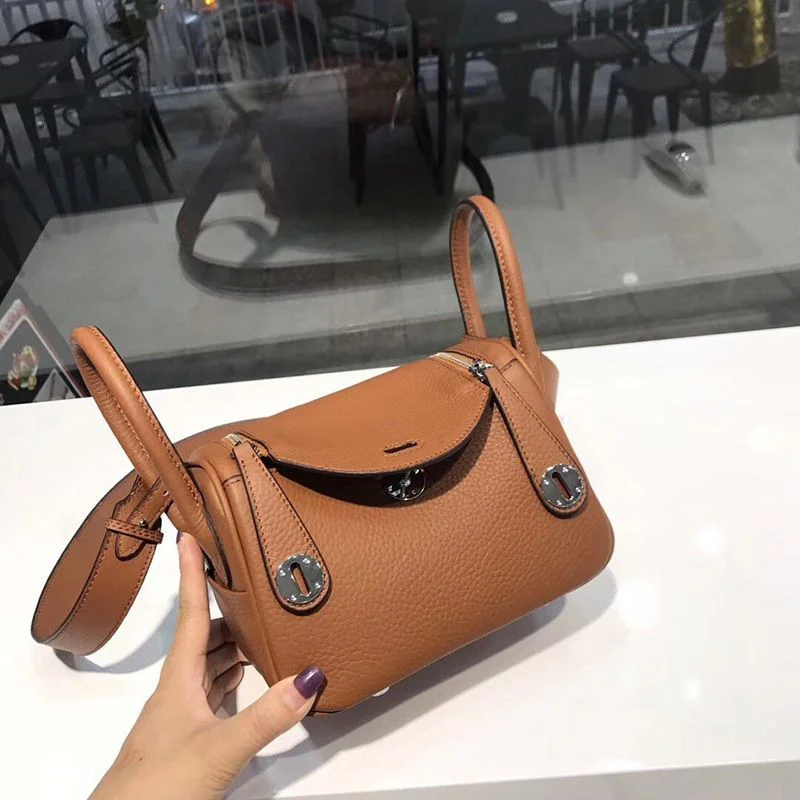 エルメス リンディ ミニ ヴェルソ コピースイフト シルバー金具he26036