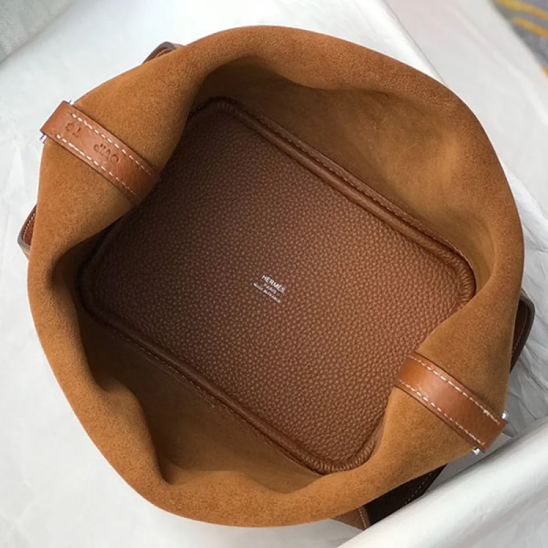 可愛いエルメス ピコタンロック 偽物 クレマンス シルバー金具he26045