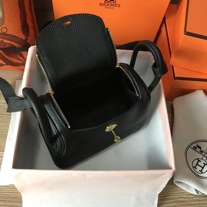 ☆超人気☆エルメス リンディ ミニ ヴェルソコピー スイフト シルバー金具he216075