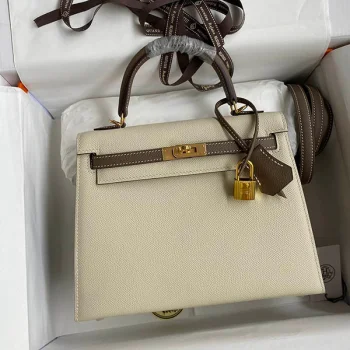 エルメス 偽物 ケリー 25cm 外縫い エプソン ゴールド金具 erq81817