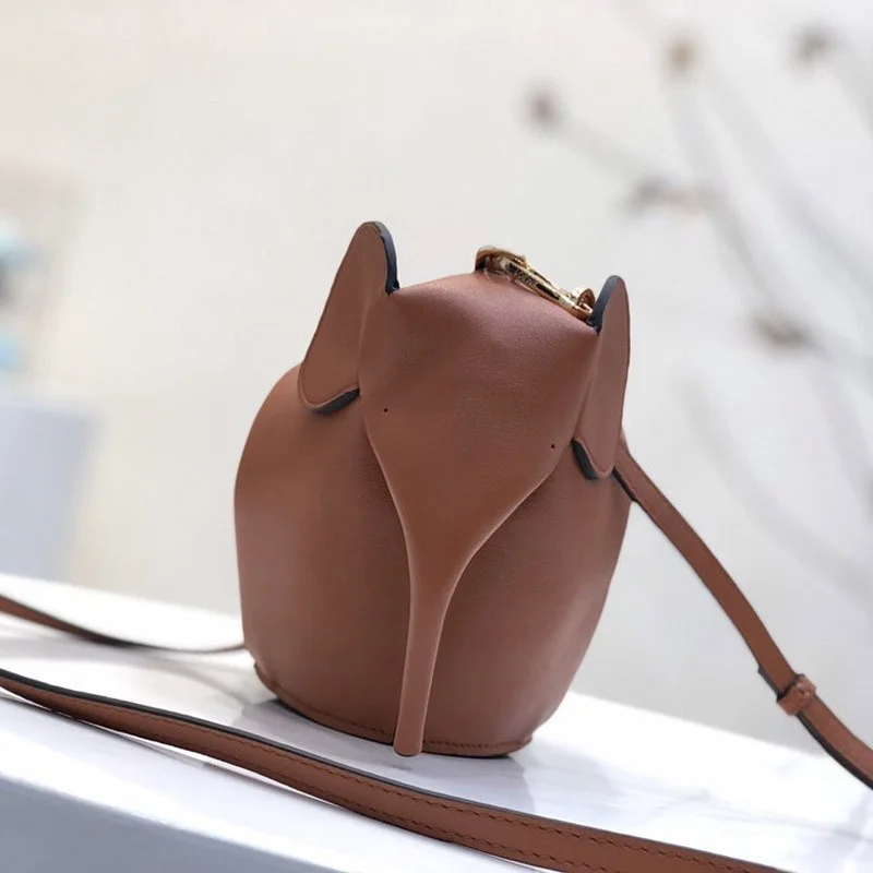 ☆超人気☆ロエベ ショルダーバッグ 偽物 エレファント ポーチ lor43894
