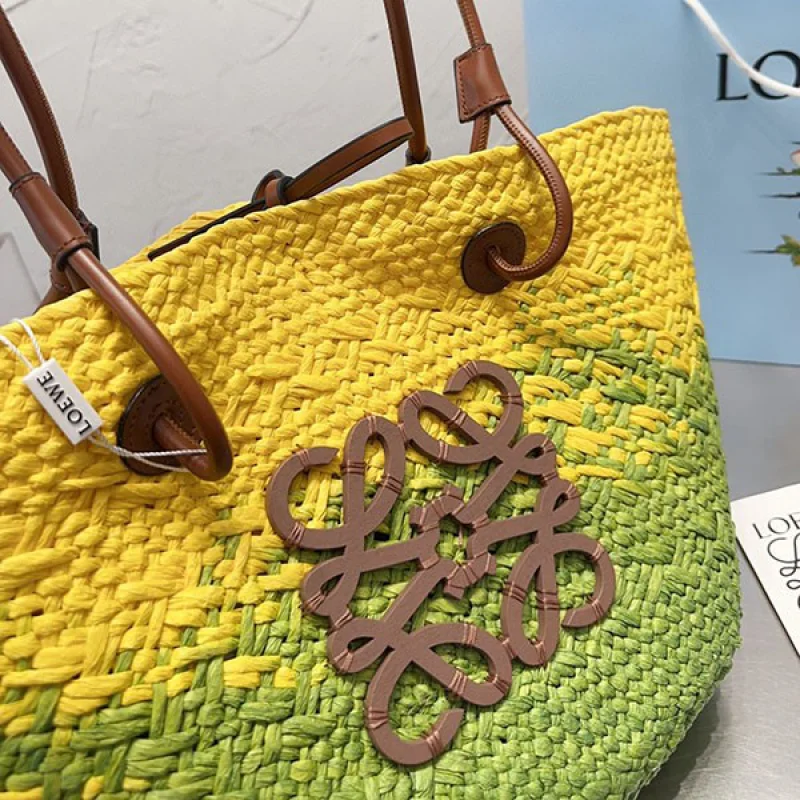 【使い勝手抜群】ロエベ アナグラム バスケットバッグ 偽物 lou34856