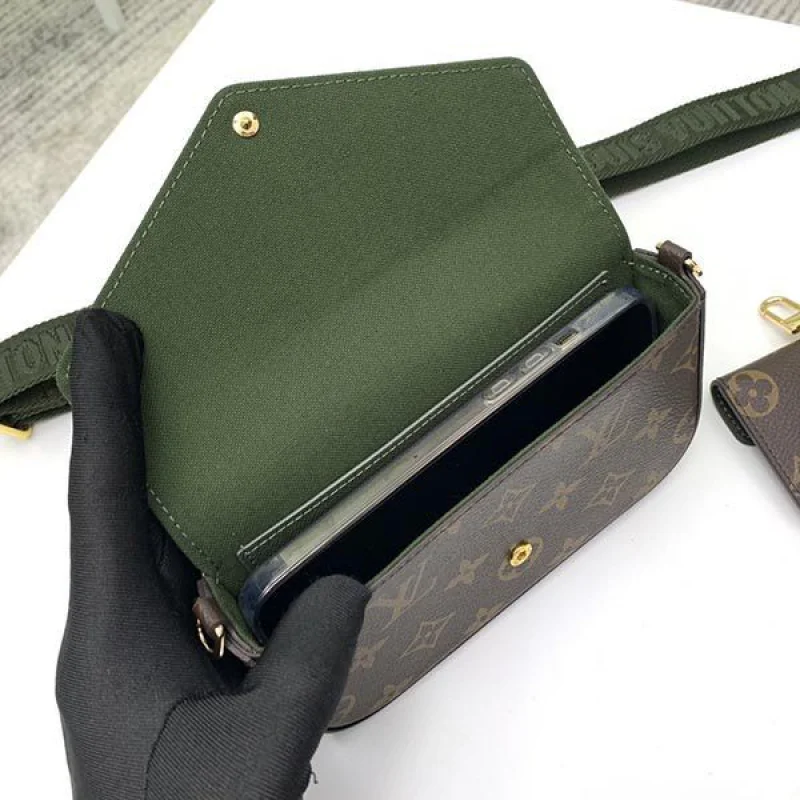 ルイヴィトン 財布 偽物 バッグ モノグラム キャンバス ブラウン LV20211