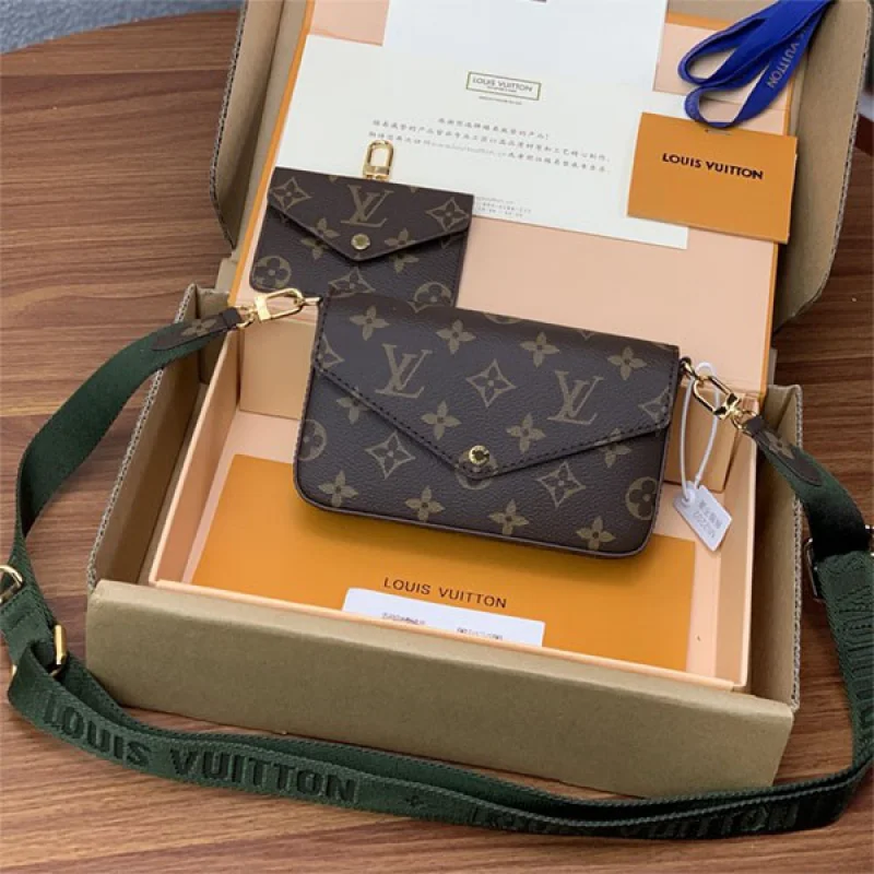 ルイヴィトン 財布 偽物 バッグ モノグラム キャンバス ブラウン LV20211