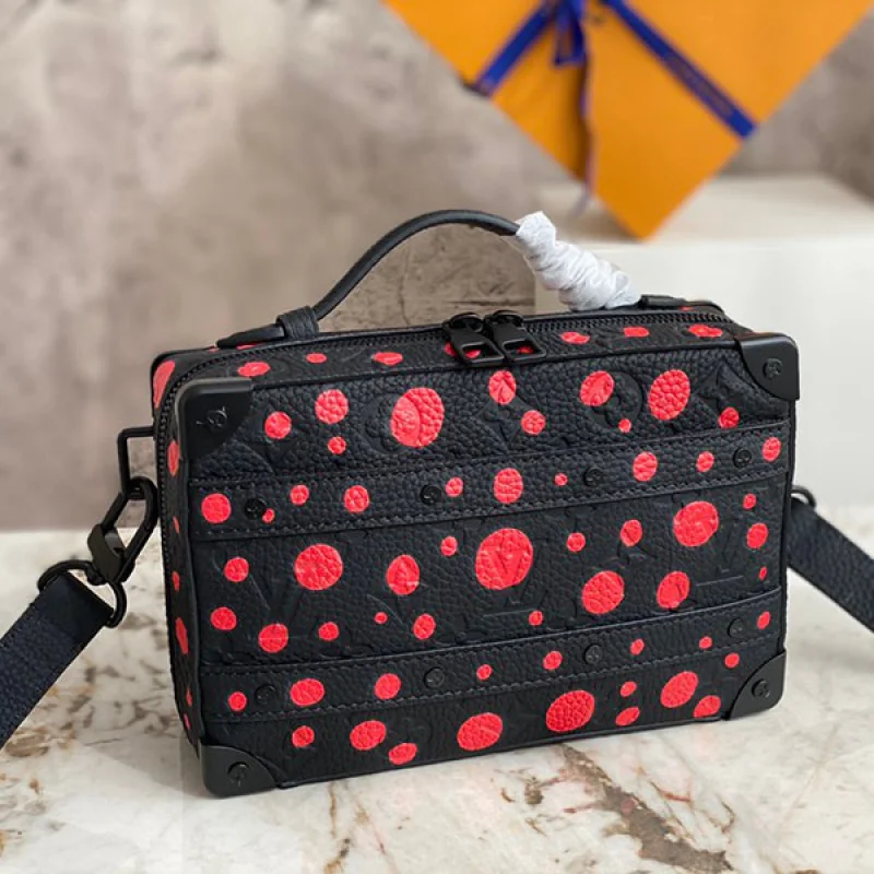 ルイヴィトン × 草間彌生 コピー LV × YK ハンドル･ソフトトランク M21677