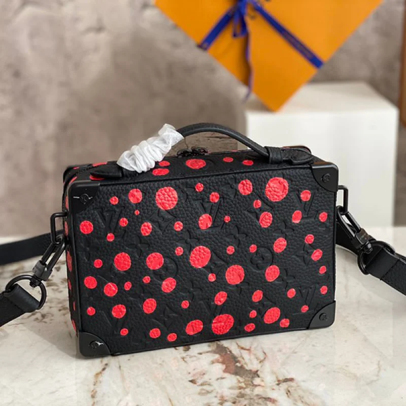 ルイヴィトン × 草間彌生 コピー LV × YK ハンドル･ソフトトランク M21677