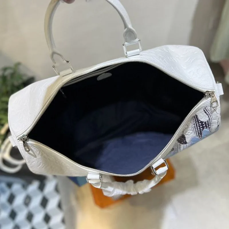 ギフトに最適ルイヴィトン×草間彌生コラボ 偽物 キーポル・バンドリエール 50 M21678