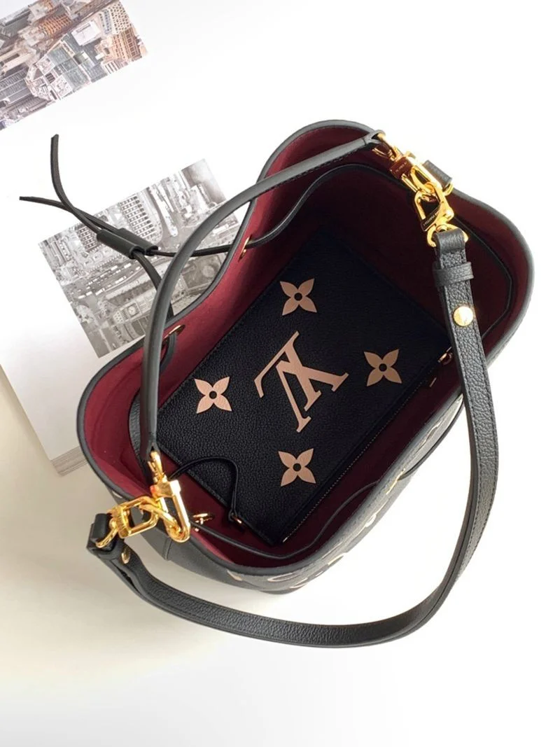 【日本未発売】ルイヴィトン ネオノエ MM コピー バッグ★バイカラー モノグラム ブラック ベージュ M45497