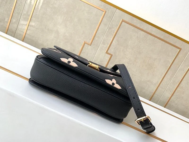 関税負担なしルイヴィトン ポシェットメティス コピー MM バッグ★2way バイカラー モノグラム♪ブラック M45773