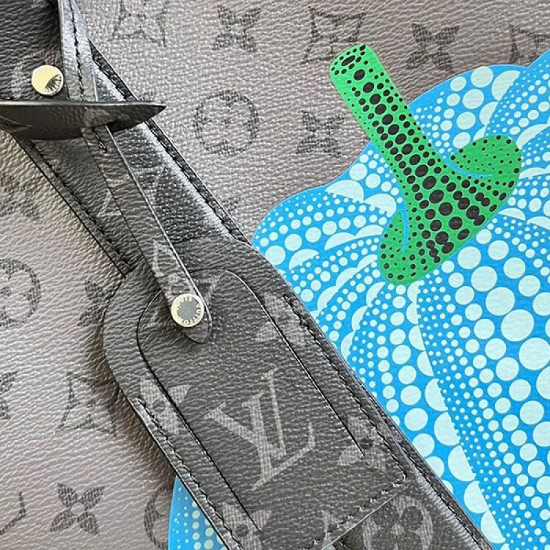 ルイヴィトン LV×YK 草間彌生 コピー ウィークエンド トートバッグ M46434
