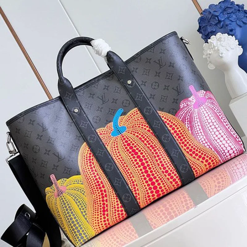 ルイヴィトン LV×YK 草間彌生 コピー ウィークエンド トートバッグ M46434