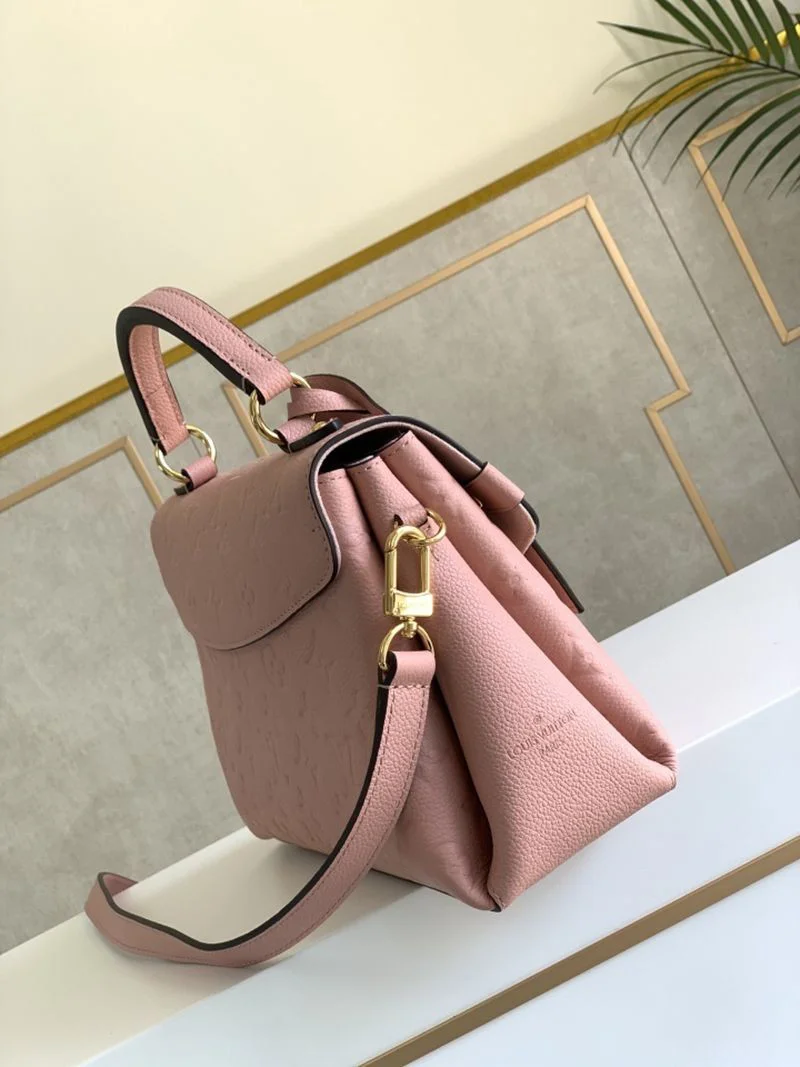 欲しい♡超限定♪ルイヴィトン ジョルジュ BB コピー バッグ★2way モノグラム グレインレザー ショルダーバッグ♪ローズプードル M53942