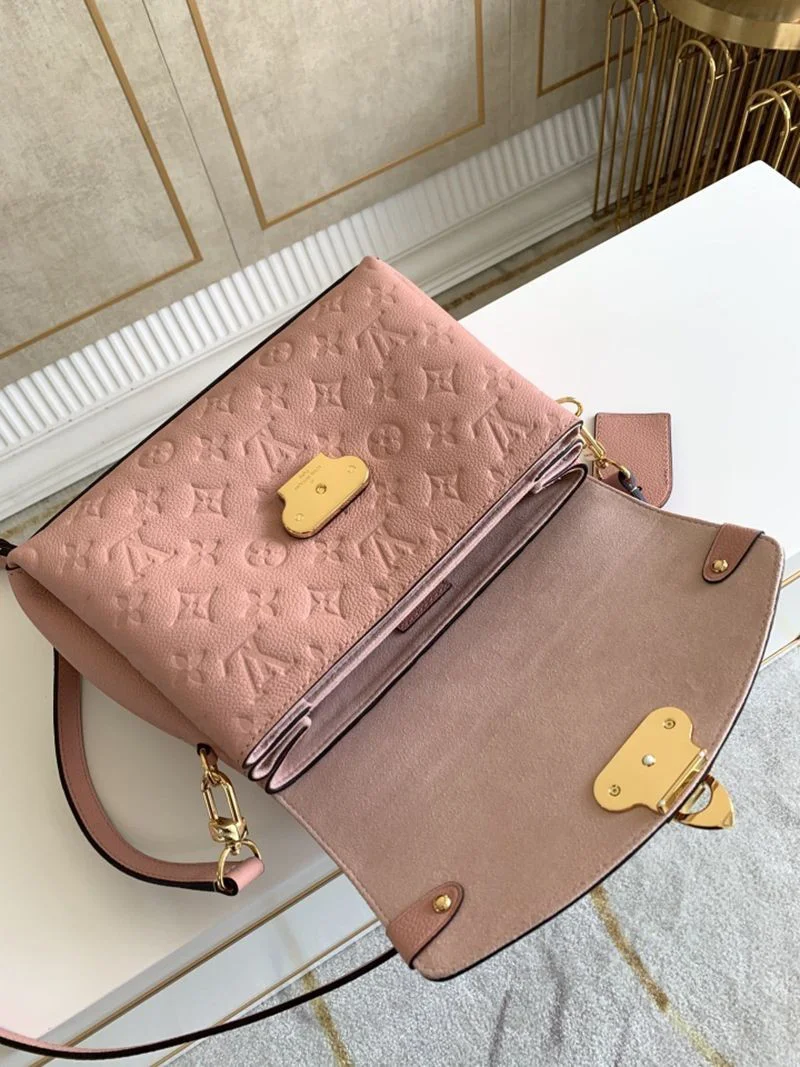 欲しい♡超限定♪ルイヴィトン ジョルジュ BB コピー バッグ★2way モノグラム グレインレザー ショルダーバッグ♪ローズプードル M53942