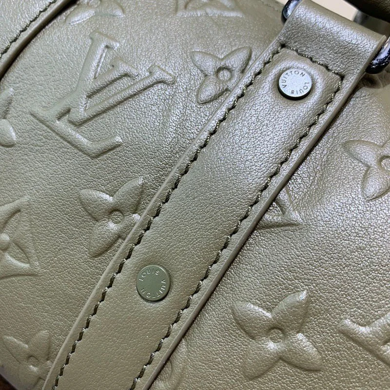 可愛い 新作 ルイヴィトン ショルダー バッグ 偽物 キーポル XS カーキ M57961