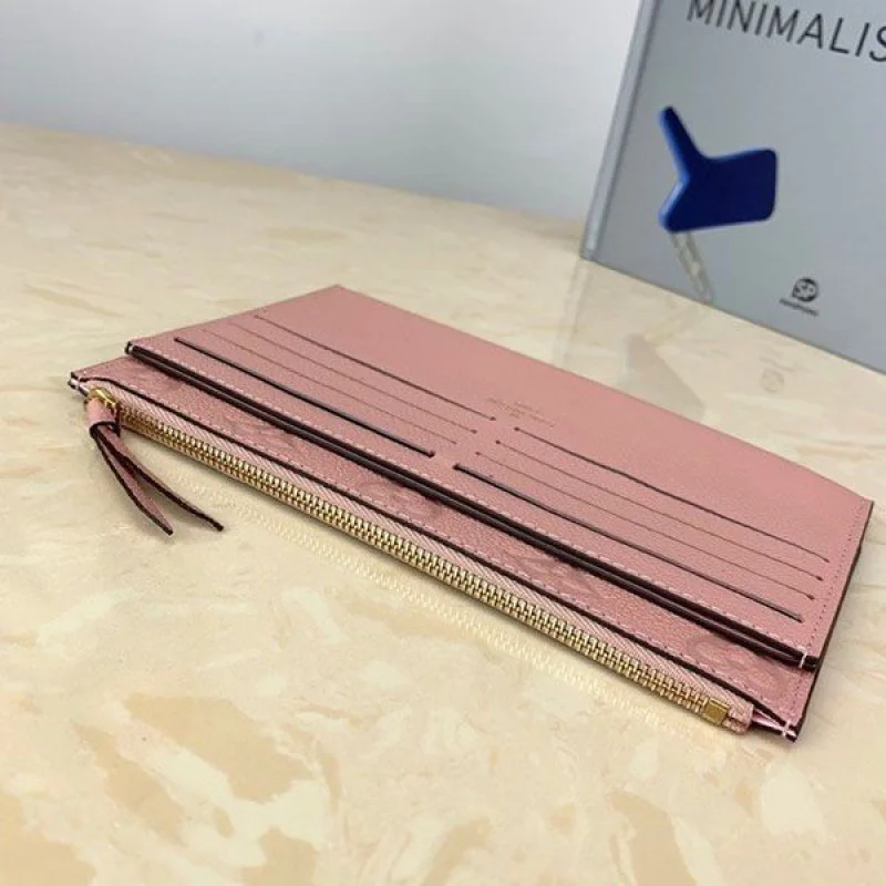 可愛い ルイヴィトン 財布 コピー ミニバッグ モノグラム アンプラント ポシェット フェリシー ピンク お財布 M67856