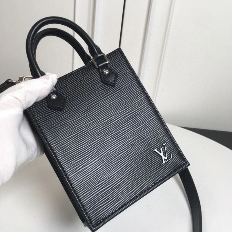 関税負担なしルイヴィトン プティットサックプラ コピー エピ★ノワール ショルダーバッグ M69441