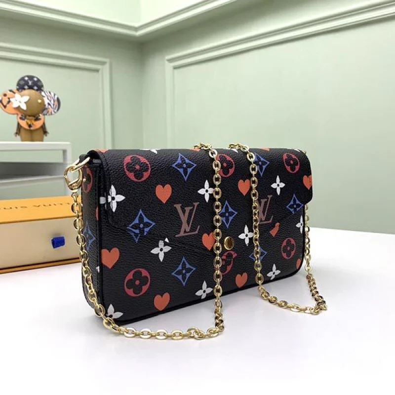 ルイヴィトン ショルダーバッグ コピー☆モノグラム ポシェット フェリシー ゲーム オン M80232