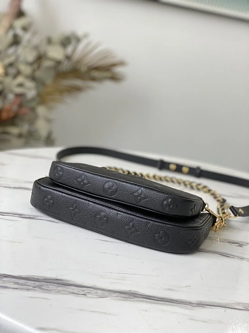 稀少ルイヴィトン ミュルティポシェットアクセソワール 偽物 モノグラム・アンプラント ショルダーバッグ M80399