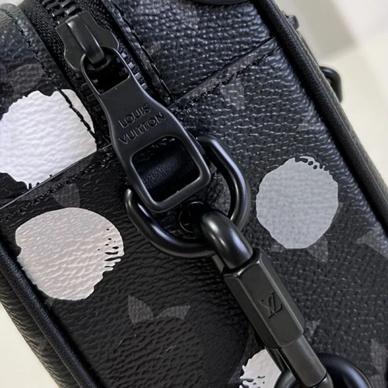 ルイヴィトン × 草間彌生 偽物 LV × YK ミニ･ソフトトランク M81936