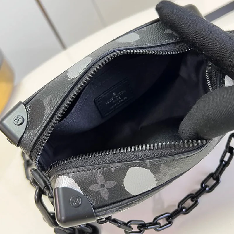 ルイヴィトン × 草間彌生 偽物 LV × YK ミニ･ソフトトランク M81936
