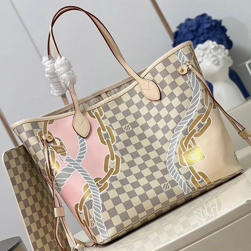 n級品 おすすめルイヴィトン 偽物 ネヴァーフルMM トートバッグ N40471