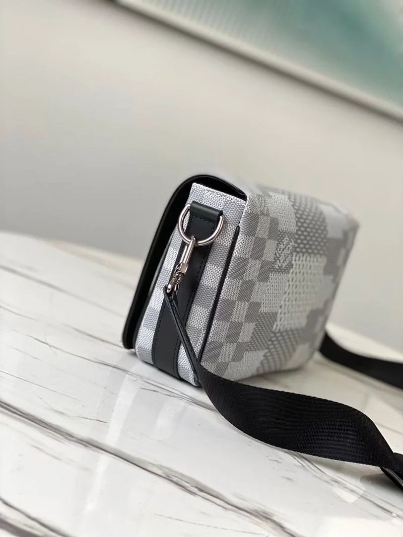 日本未入荷ルイヴィトン ステュディオメッセンジャー 偽物★ショルダーバッグ ダミエ アンタークティカ N50014