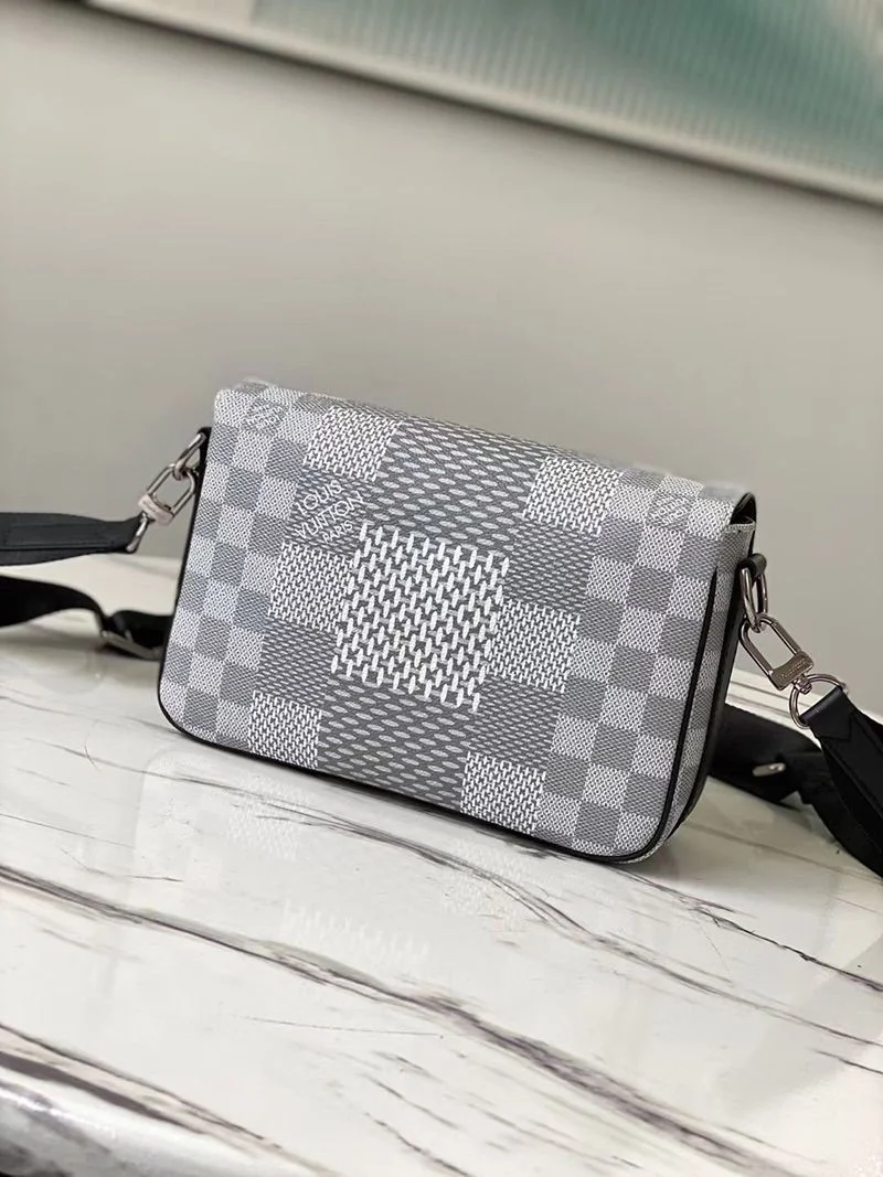 日本未入荷ルイヴィトン ステュディオメッセンジャー 偽物★ショルダーバッグ ダミエ アンタークティカ N50014