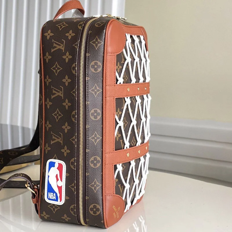 21AW ルイヴィトン NBAコラボコピー メッシュ バックパック リュック vup36502