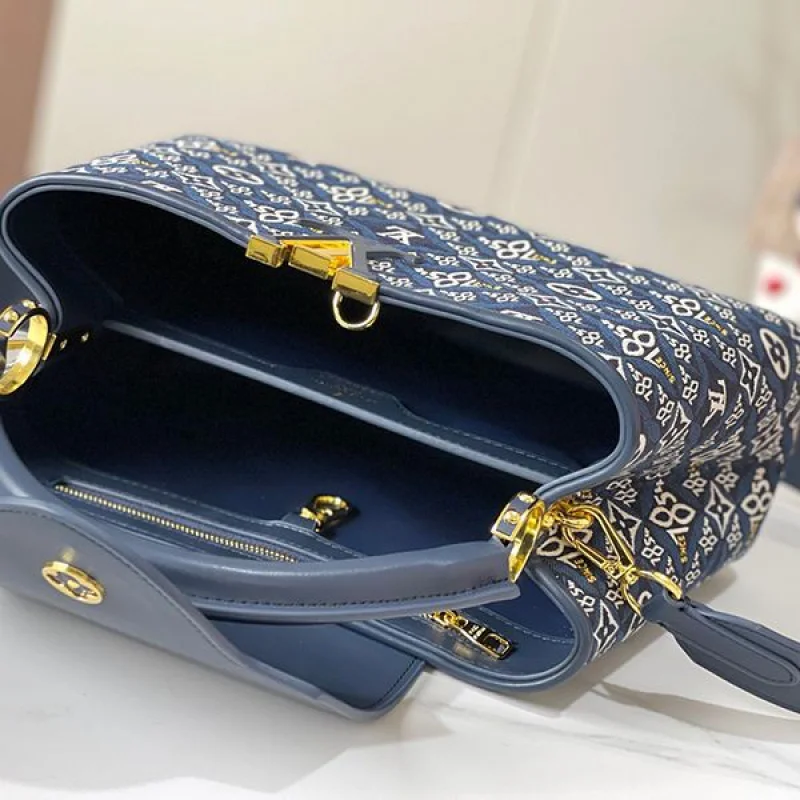 n級 おすすめ ルイヴィトン カプシーヌ ハンドバッグ 偽物◆Since 1854 vuq64532