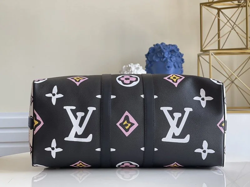 送料込 ルイヴィトン★キーポル バンドリエール 45 レオパード M58656