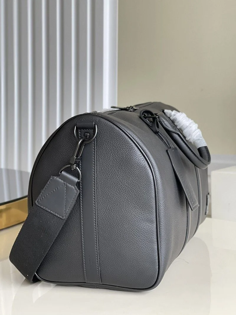 《大人気》ルイヴィトン キーポル ボストンバッグ 黒 旅行に M57088