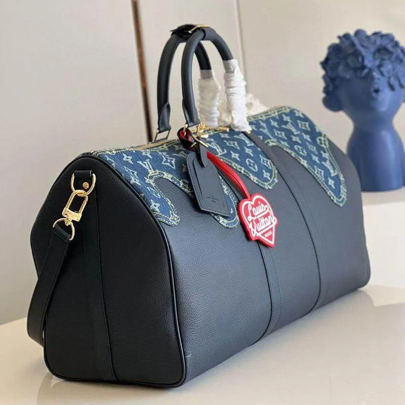 21-22AWルイヴィトン× NIGO キーポル コピー バンドリエール 50 vuy21908