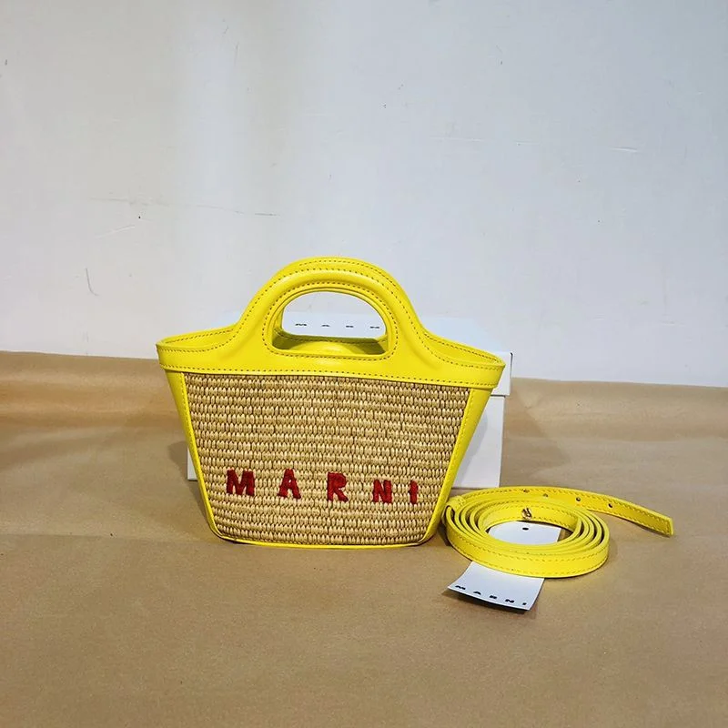 大人気!!新色 マルニ TROPICALIA マイクロ かごバッグ コピー マルニ ハンモックバッグ mab37012