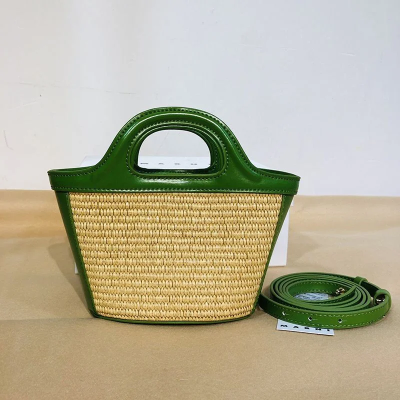 大人気!可愛い マルニ TROPICALIA マイクロ かごバッグ 偽物 マルニ ハンモックバッグ mat49973