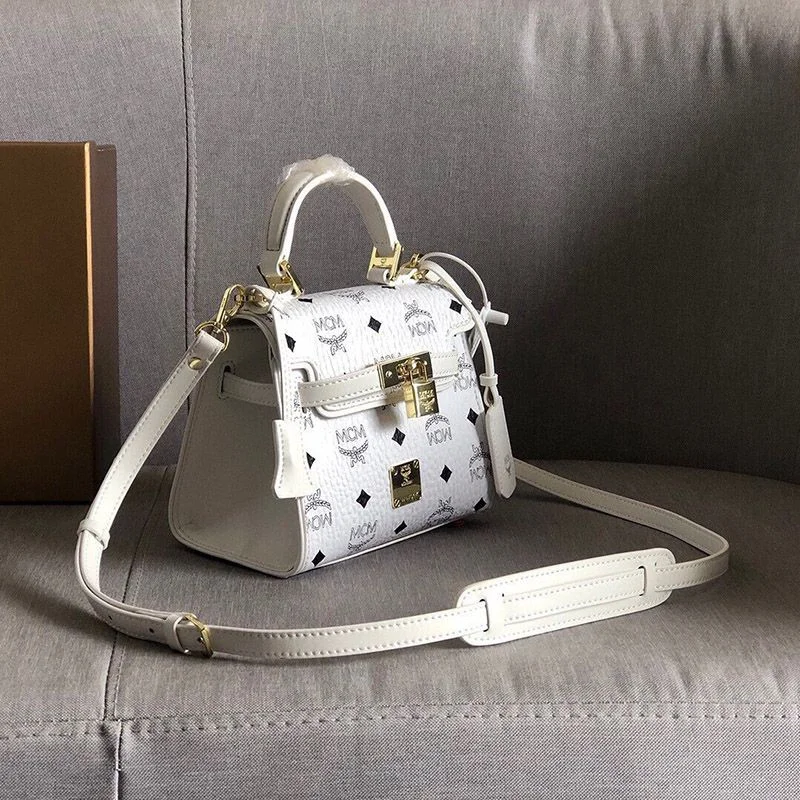 21-22AW MCM大人気Kelly コピーヘリテージ ヴィセトス サッチェルバッグ mcd42565