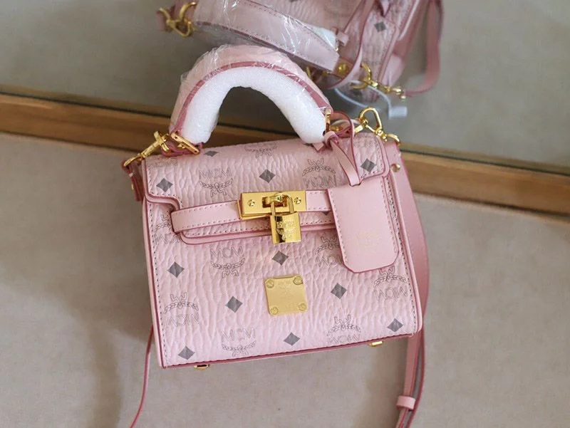 ☆超人気☆MCM大人気Kelly ヘリテージ ヴィセトス サッチェルバッグ mcf57200