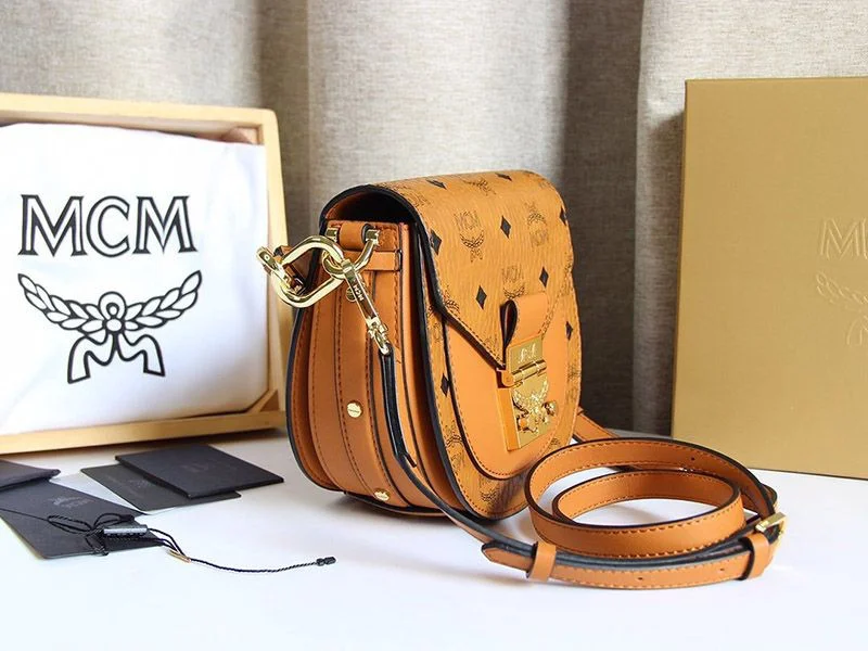 完売必至★MCM★エムシーエム バッグ コピー パトリシア ヴィゼトス レザーショルダーバッグ mcj23389