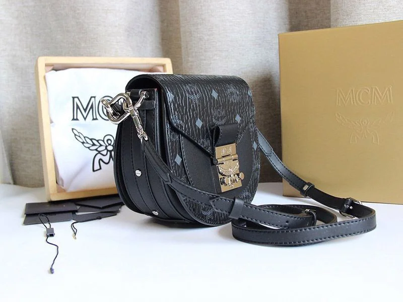 ★MCM コピー★エムシーエム バッグ パトリシア ヴィゼトス レザーショルダーバッグ mcj79665