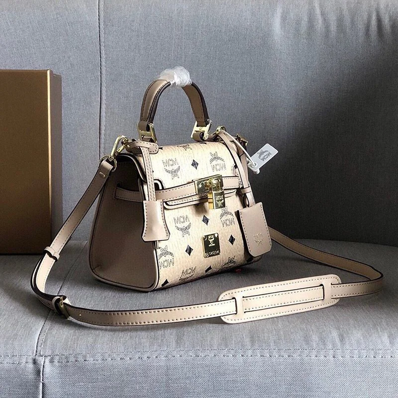 ☆MCM大人気Kelly コピーヘリテージ ヴィセトス サッチェルバッグ mcr22726