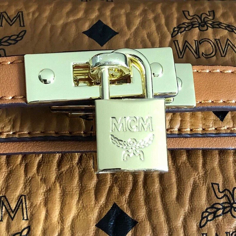 関税送料込☆MCM大人気Kelly ヘリテージ ヴィセトス サッチェルバッグ mcy93469