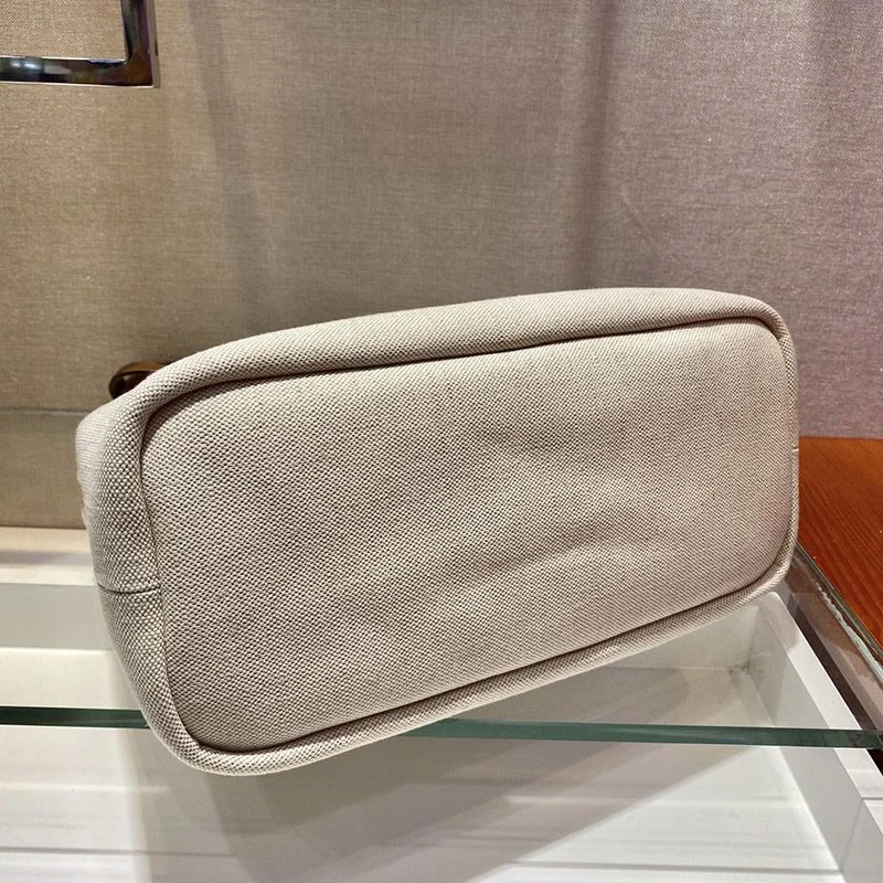 人気[プラダ] カナパ x レザー トートバッグコピー / ショッピングバッグ 1BG356
