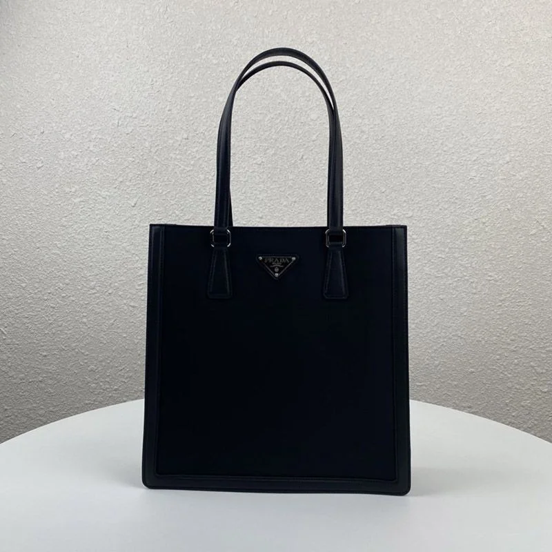 超希少!プラダ ナイロン コピー&レザー ショッピングバッグ 新作 1BG363