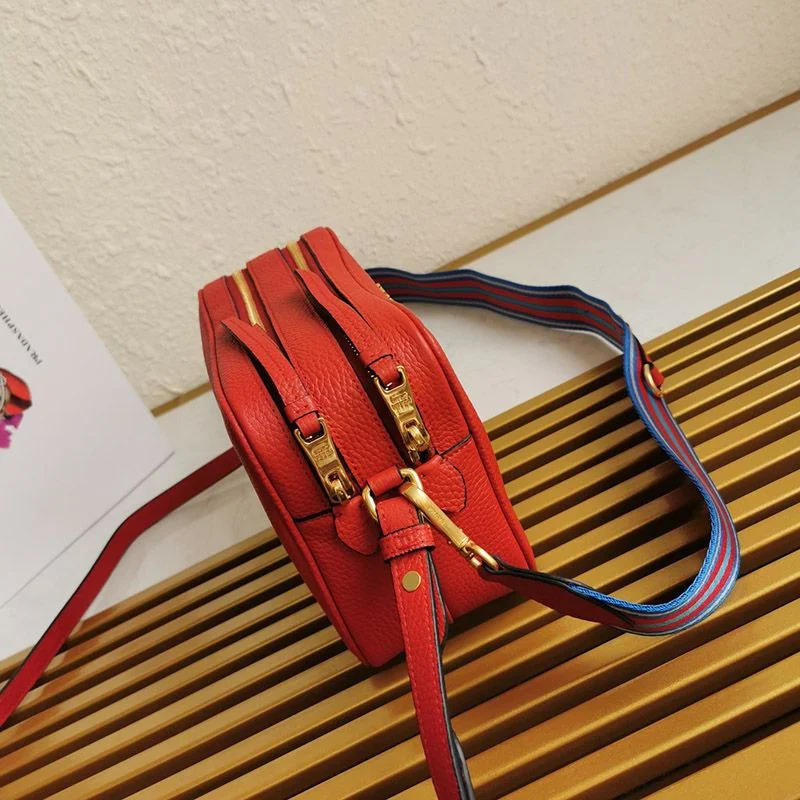 超話題! 新色 ギフトに最適♪プラダ ダブルジップ コピーショルダーバッグ 1BH082 1BH082