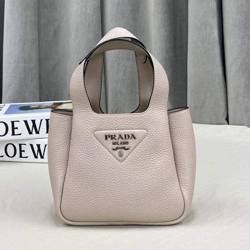 21-22AW プラダ*フルー レザートート偽物 small puj35820