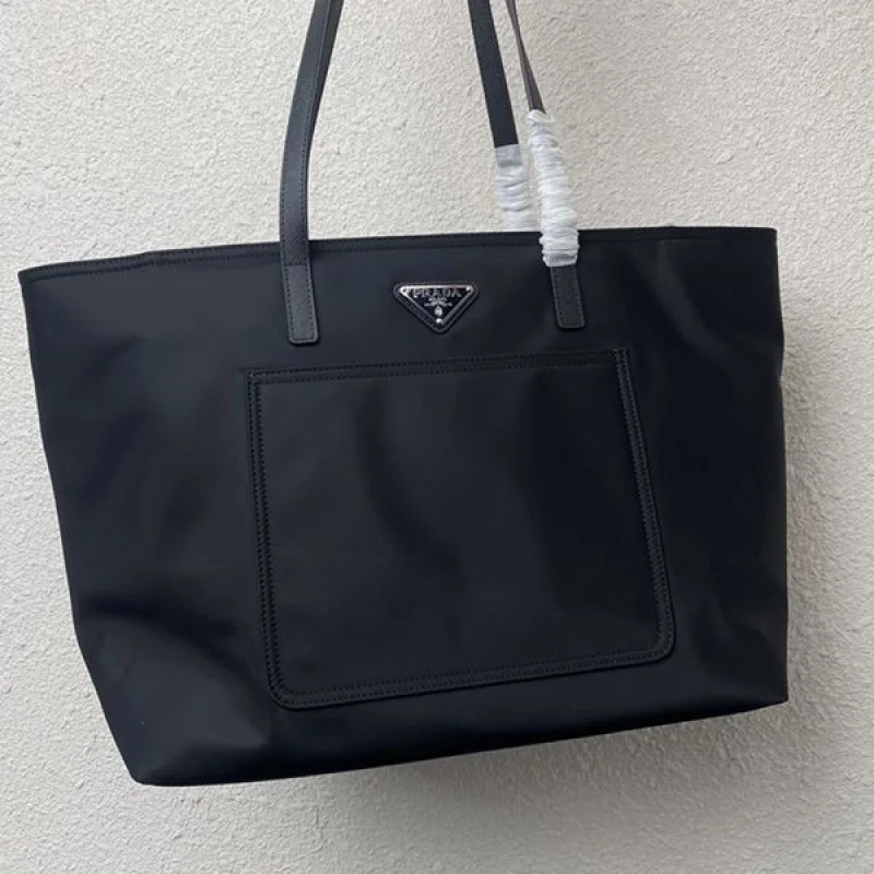 希少プラダ Re-Nylon トートバッグ コピー レザー ロゴ pum25160