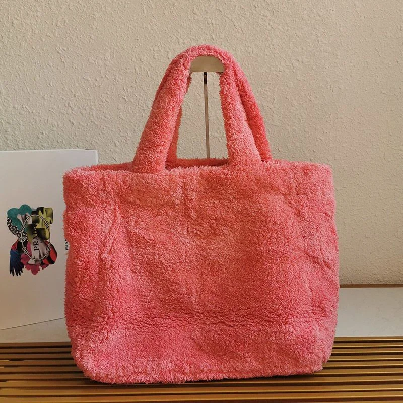 21AW【プラダ】コピー テリー トートバッグ 関税送料込 puu07080