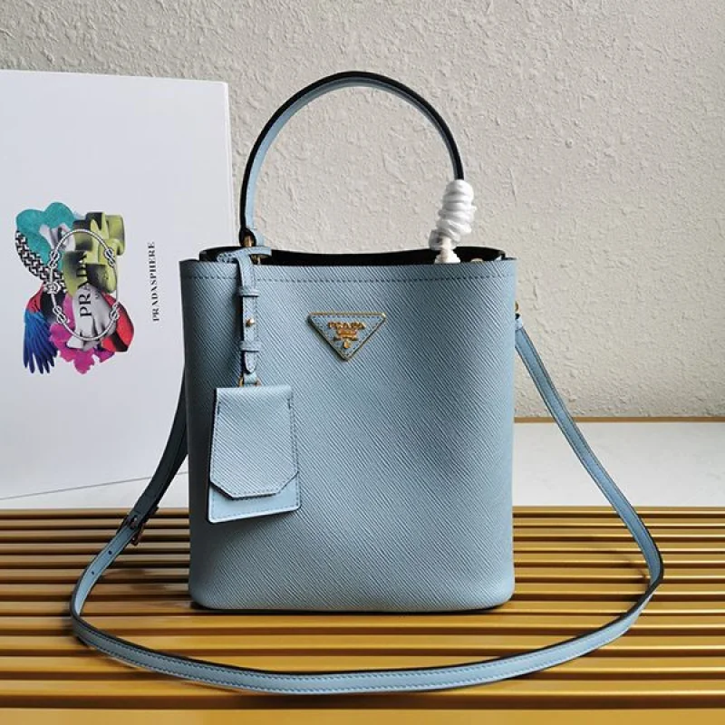 可愛いプラダ コピー パニエ サフィアーノレザー バッグ ハンドバッグ 5色 1BA212 puu32582